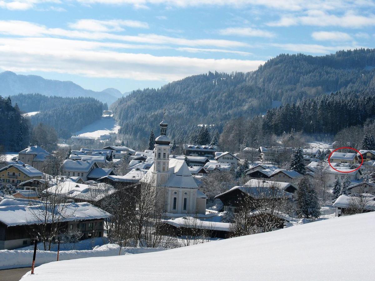 Ferienwohnung Kaiserblick Sachrang ภายนอก รูปภาพ